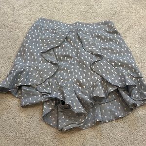 illa illa blue floral shorts size medium